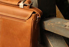 [ On Sale ] Vintage Leather Messenger Bags Cool Travel Messenger Bag Shoulder Bag for Men