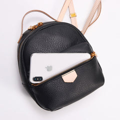 LEATHER Mini WOMEN Backpack Purse Small Backpack FOR WOMEN