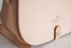 Handmade Womens Leather Saddle Shoulder Bag Purse Crossbody Bag for Women - EverHandmade