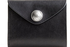 Genuine leather billfold wallet leather men billfold vintage wallet for men