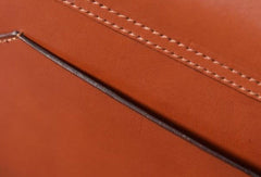 Handmade leather men Briefcase messenger vintage shoulder laptop bag vintage bag - EverHandmade