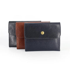Leather Mens Front Pocket Wallet Card Wallets Slim Small Change Wallets for Men