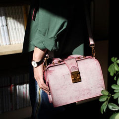 Pink Satchel Women's Satchel Handbags Structured Satchel - Annie Jewel