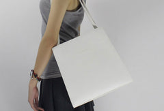 Microfiber PU Leather handbag shoulder bag for women leather shopper bag - EverHandmade