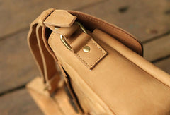 Genuine Mens Cool Small Messenger Bag iPad Bag Chest Bag Bike Bag Cycling Bag For Men - EverHandmade