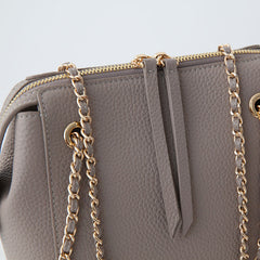 Leather Stylish Womens Handbag Work Purse Chain Shoulder Bag for Women