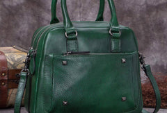 Genuine Leather Handbag Vintage Crossbody Bag Shoulder Bag Purse For Women - EverHandmade
