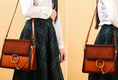 Genuine Leather crossbodybag  shoulder bag for women leather bag - EverHandmade