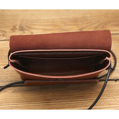 Handmade LEATHER WOMEN Messenger SHOULDER BAG Cute Crossbody Purses FOR WOMEN