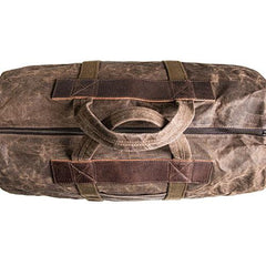 Canvas Mens Weekender Bag Travel Bag Duffle Bags Overnight Bag Holdall Bag for men