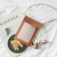 Cute Leather Womens Slim Cell Phone Purse Crossbody Purse Shoulder Bag for Women