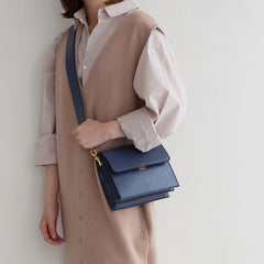 Minimalist Leather Womens Stylish Shoulder Bag Crossbody Purse for Women