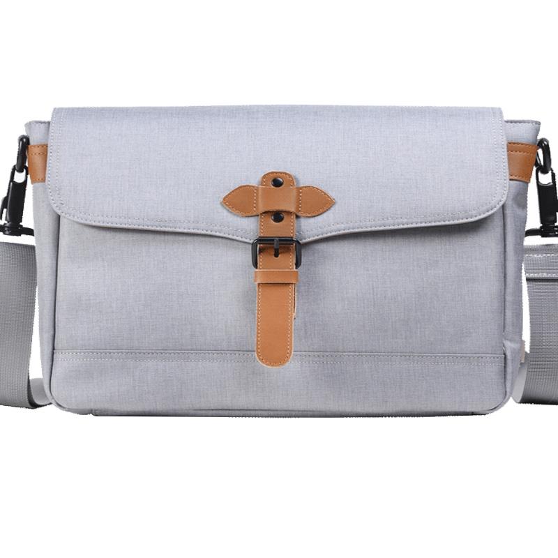 Cool Oxford Cloth Gray Men's Shoulder Bag Messenger Bag Side Bag For Men