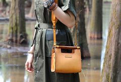 Handmade handbag purse leather crossbody bag purse shoulder bag for women
