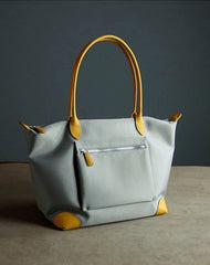 Womens Khaki Nylon Shoulder Tote Small Khaki Nylon Handbag Purse for Ladies