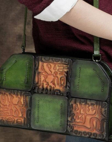 Handmade Leather crossbody purse shoulder bag for women leather - EverHandmade