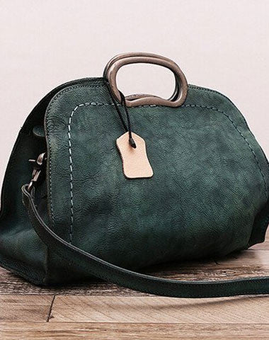 Handmade Vintage Leather Women Handbag Shoulder Bag Purse for Women - EverHandmade