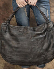 Handmade Leather handbag purse shoulder bag for women leather shopper bag - EverHandmade