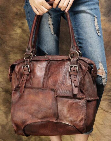 Handmade Leather handbag purse shoulder bag for women leather - EverHandmade