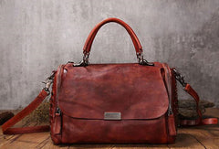 Handmade Leather womens handbag purse shoulder bag for women leather shopper bag