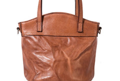 Handmade Genuine Leather Handbag Bag Crossbody Bag Shoulder Bag Purse For Women - EverHandmade