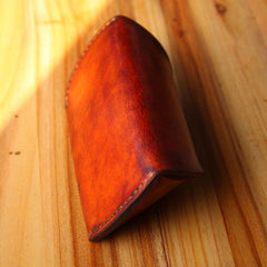 Handmade Mens Cool Leather Glasses Case Glasses Box Glasses Holder Eyeglass Case