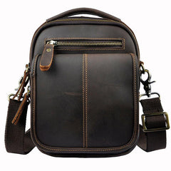 Vintage Mens Leather Side Bag Belt Pouch Holster Belt Case Waist Pouch for Men