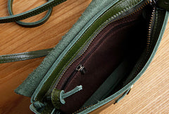 Handmade Genuine Leather Cute Crossbody Fashion Wallet Shoulder Bag Women Leather Purse