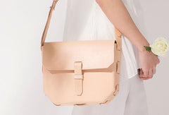 Handmade Leather crossbody bag shoulder purse for women leather shoulder bag