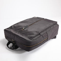Cool Nylon PVC Men's Casual Black 14'' Travel Backpack Computer Backpack For Men