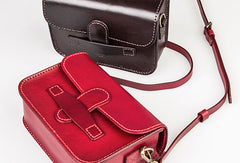 Genuine Leather Handbag Messenger Bag Crossbody Bag Shoulder Bag Purse For Women - EverHandmade