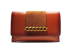 Genuine Leather Clutch Bag Purse Shoulder Bag for Women Leather Crossbody Bag - EverHandmade