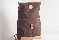 Handmade Leather backpack bag shoulder bag for women leather