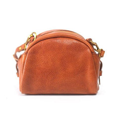 Round Shaped Purses Circle Bag Leather - Annie Jewel