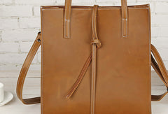 Handmade Leather handbag shoulder bag large tote for women leather shopper bag - EverHandmade
