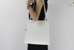 Microfiber PU Leather handbag shoulder bag for women leather shopper bag - EverHandmade