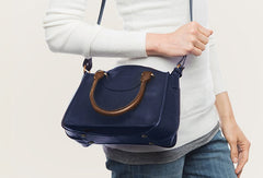 Handmade Genuine Leather Handbag Crossbody Bag Shoulder Bag Purse For Women - EverHandmade
