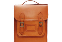 Handmade Leather Messenger Bag Purse Satchel Bag Crossbody Shoulder Bag for Girl Women Lady - EverHandmade