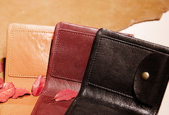 Handmade Wallet billfold Leather Wallet Befold Wallet For Men Women - EverHandmade