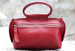 Handmade handbag purse leather crossbody bag purse shoulder bag for women
