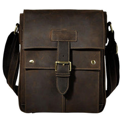 Small Leather Mens SIDE BAGs COURIER BAGs Messenger Bag Shoulder Bag for Men