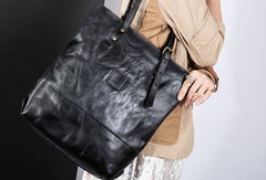 Handmade Genuine Leather Handbag Tote Purse Handbag Shoulder Bag Purse For Women - EverHandmade