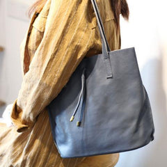 Soft Leather Tote Bag Womens Leather Tote Bag Purse - Annie Jewel