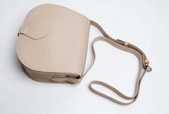 Genuine Leather Cute Crossbody Bag Saddle Bag Shoulder Bag Women Girl Fashion Leather Purse