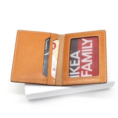 Leather Mens Card Wallets Small Wallet Slim Wallet Front Pocket Wallet for Men