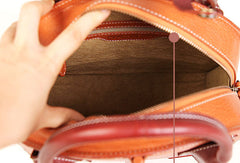Handmade unique handbag purse leather purse shoulder bag for women - EverHandmade