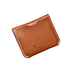 Cute LEATHER Womens Brown Small Wallet Bifold Leather Card Wallets FOR Women