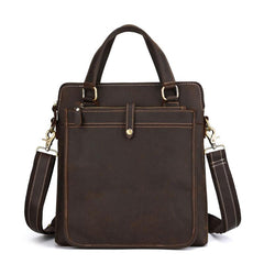 Retro Leather Men Vintage Briefcase Handbags Shoulder Bags Business Bag For Men