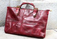 Handmade handbag briefcase purse leather crossbody bag purse shoulder bag for women - EverHandmade