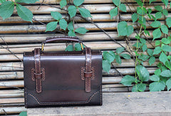 Handmade messenger bag satchel purse leather crossbody bag shoulder bag women